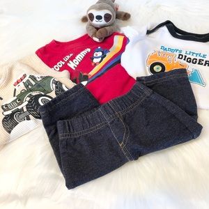 Assorted baby boy clothes size 0-3 months